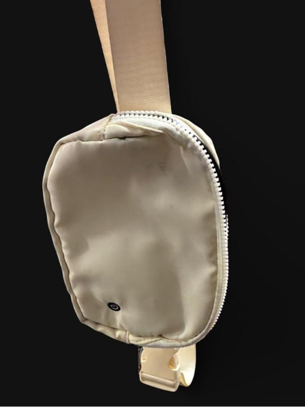 Pinterest Cream Waist and Shoulder Bag for Women
